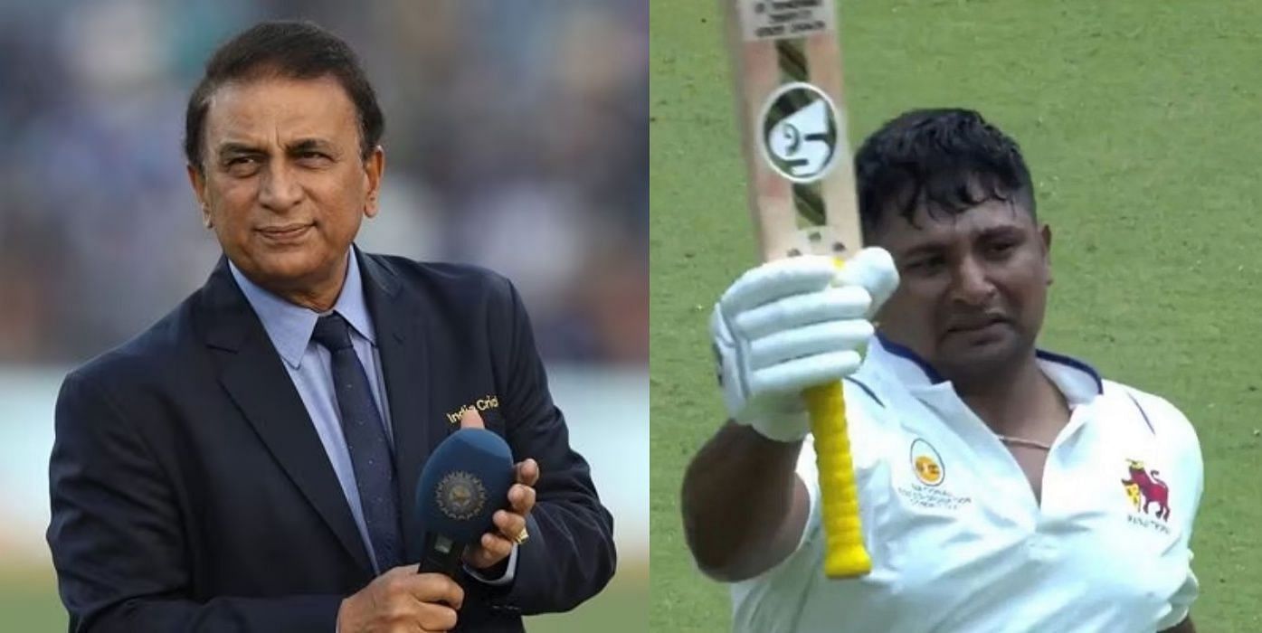 Sunil Gavaskar, Sarfaraz Khan