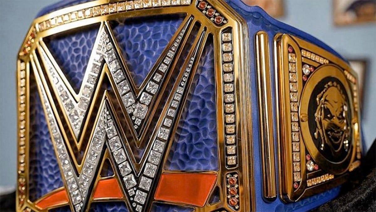 One version of the WWE Universal Championship belt