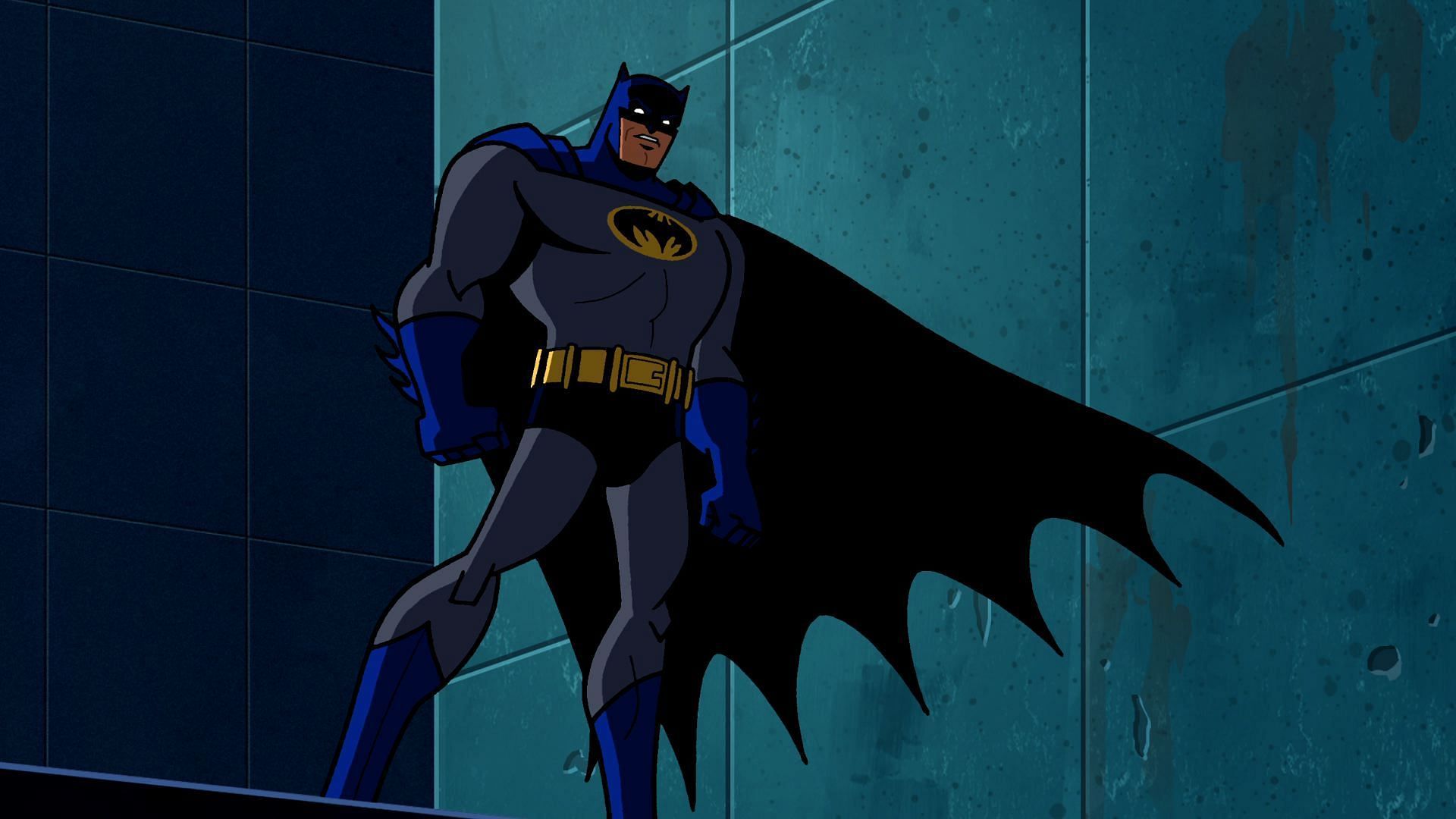 The Caped Crusader is ready to save the day! (Image via Warner Bros Animation)