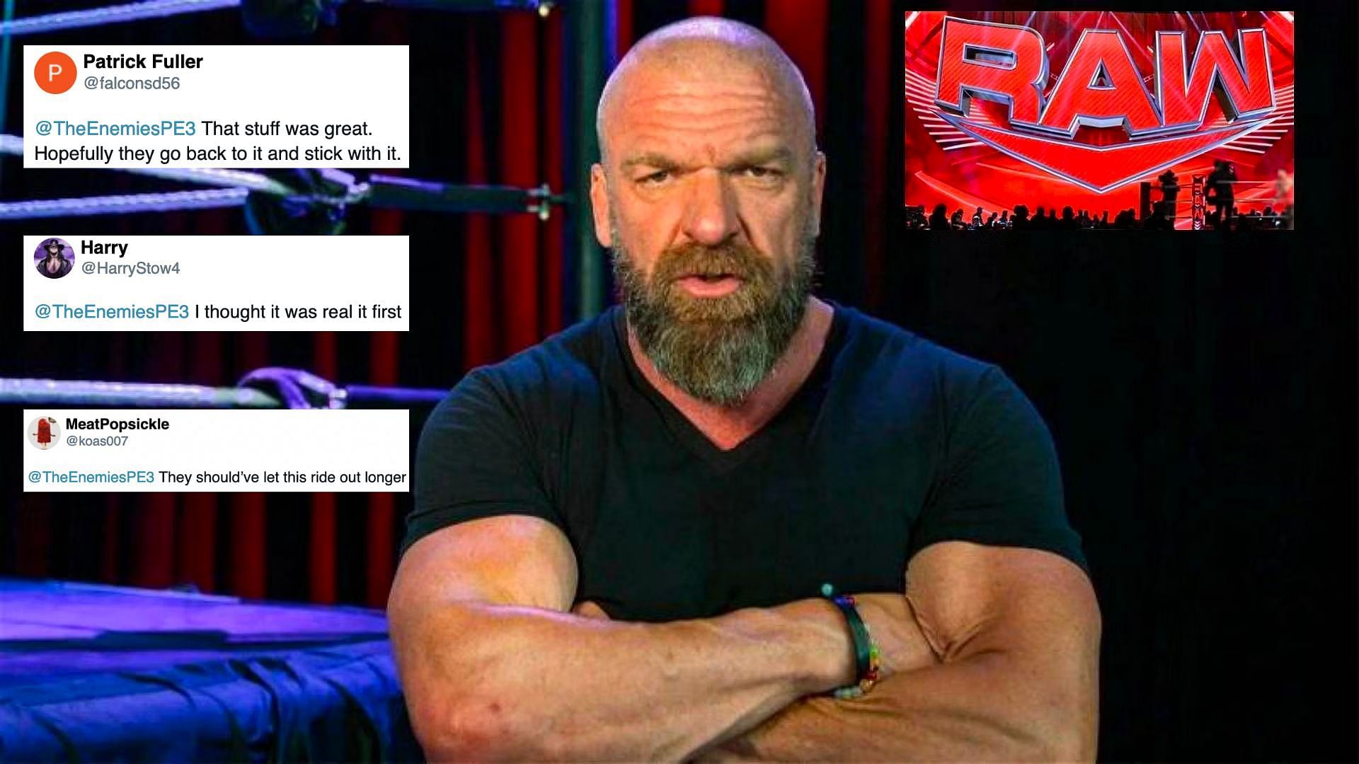 Triple H is the WWE head booker