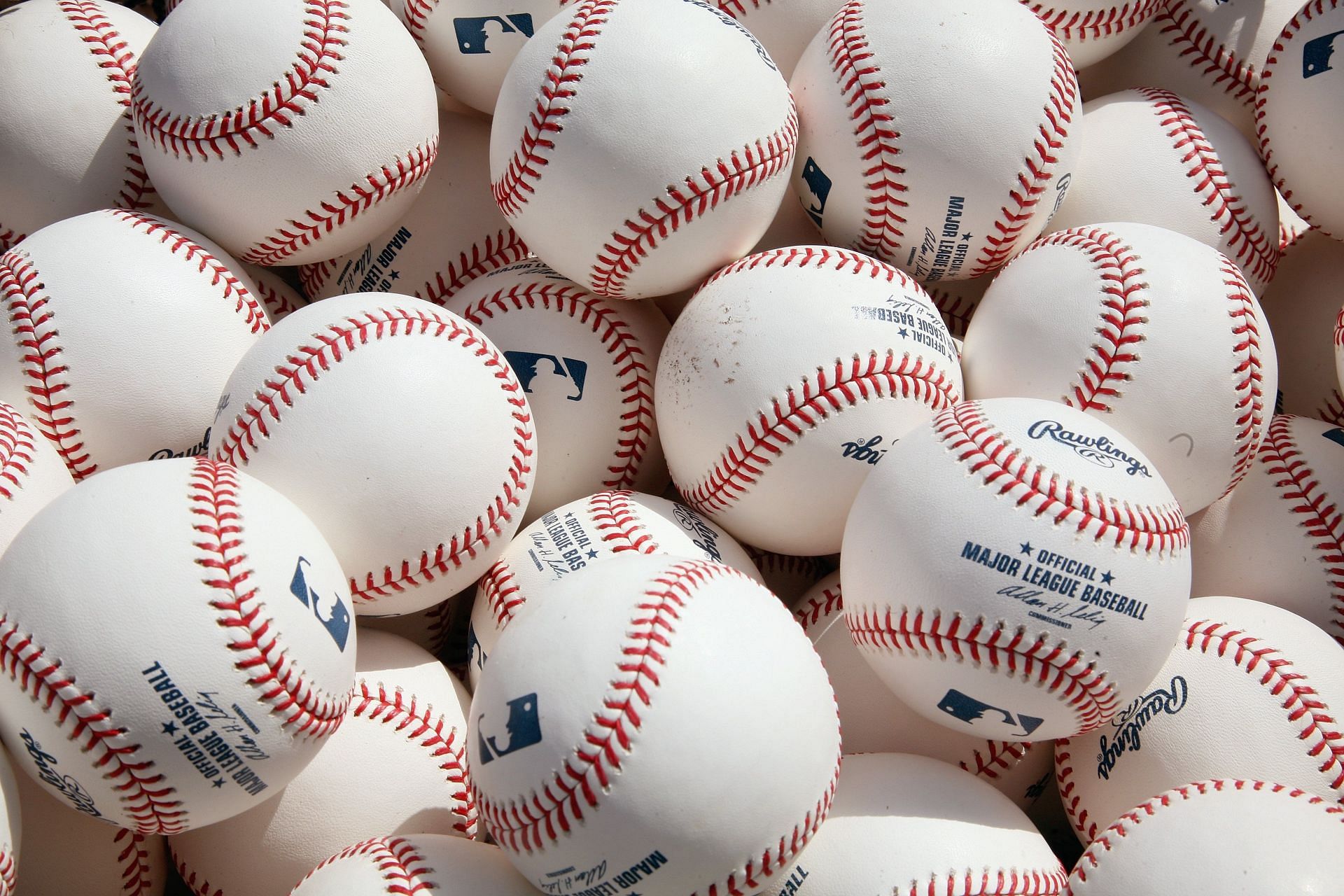 New York Yankees v Seattle Mariners: SEATTLE - SEPTEMBER 20: A general view of the official baseballs taken before the game between the New York Yankees and the Seattle Mariners on September 20, 2009, at Safeco Field in Seattle, Washington. (Photo by Otto Greule Jr/Getty Images)
