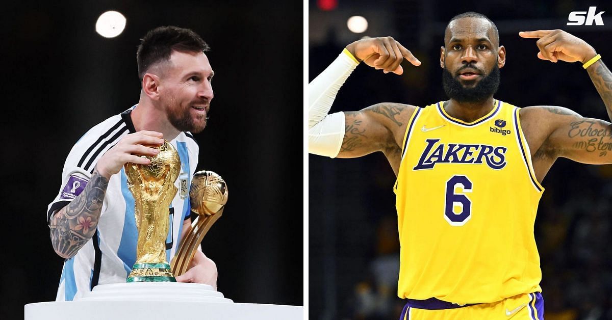 Lionel Messi lost race to award against LeBron James