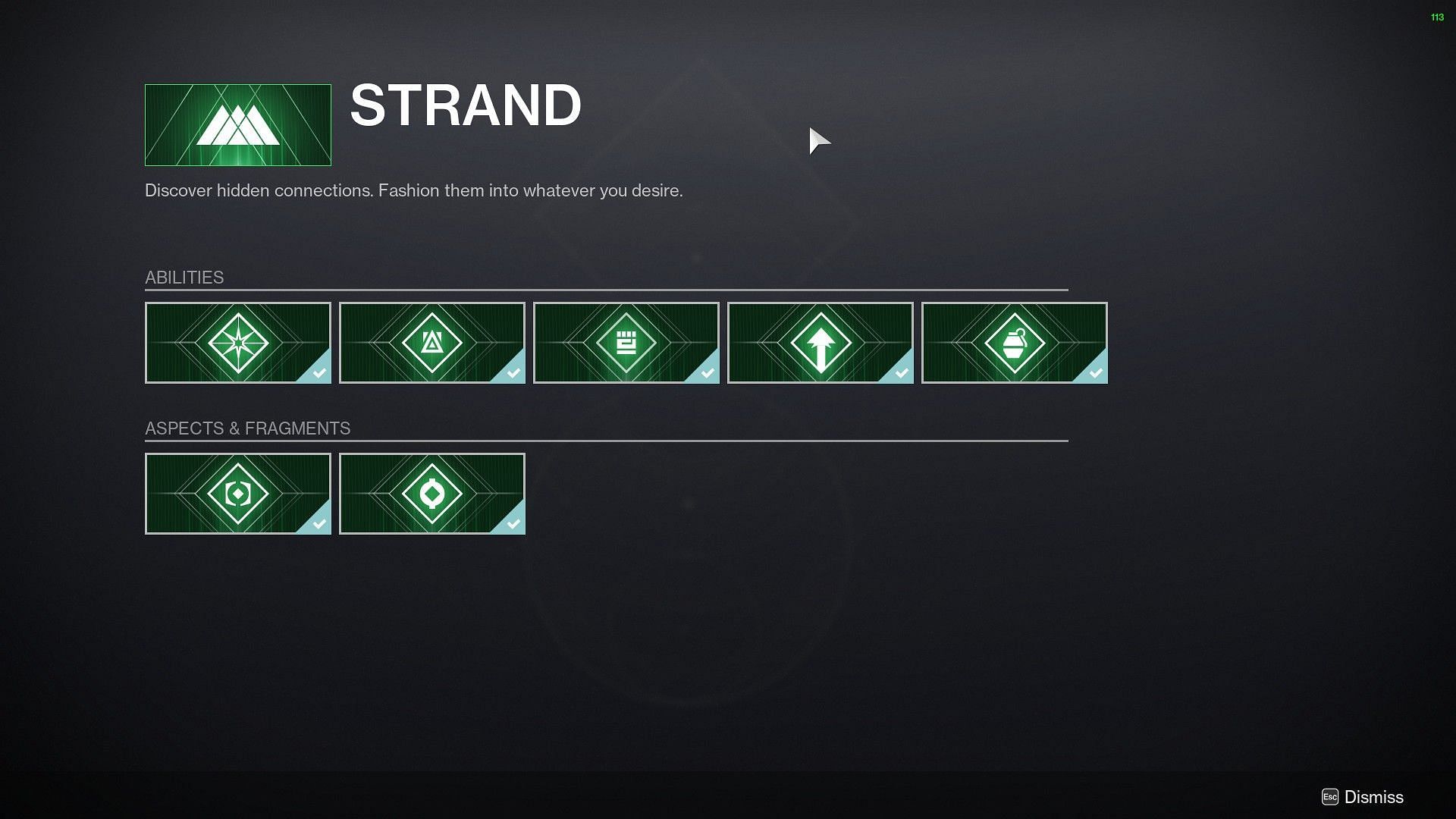 Destiny 2 Strand abilities (Image via Bungie)