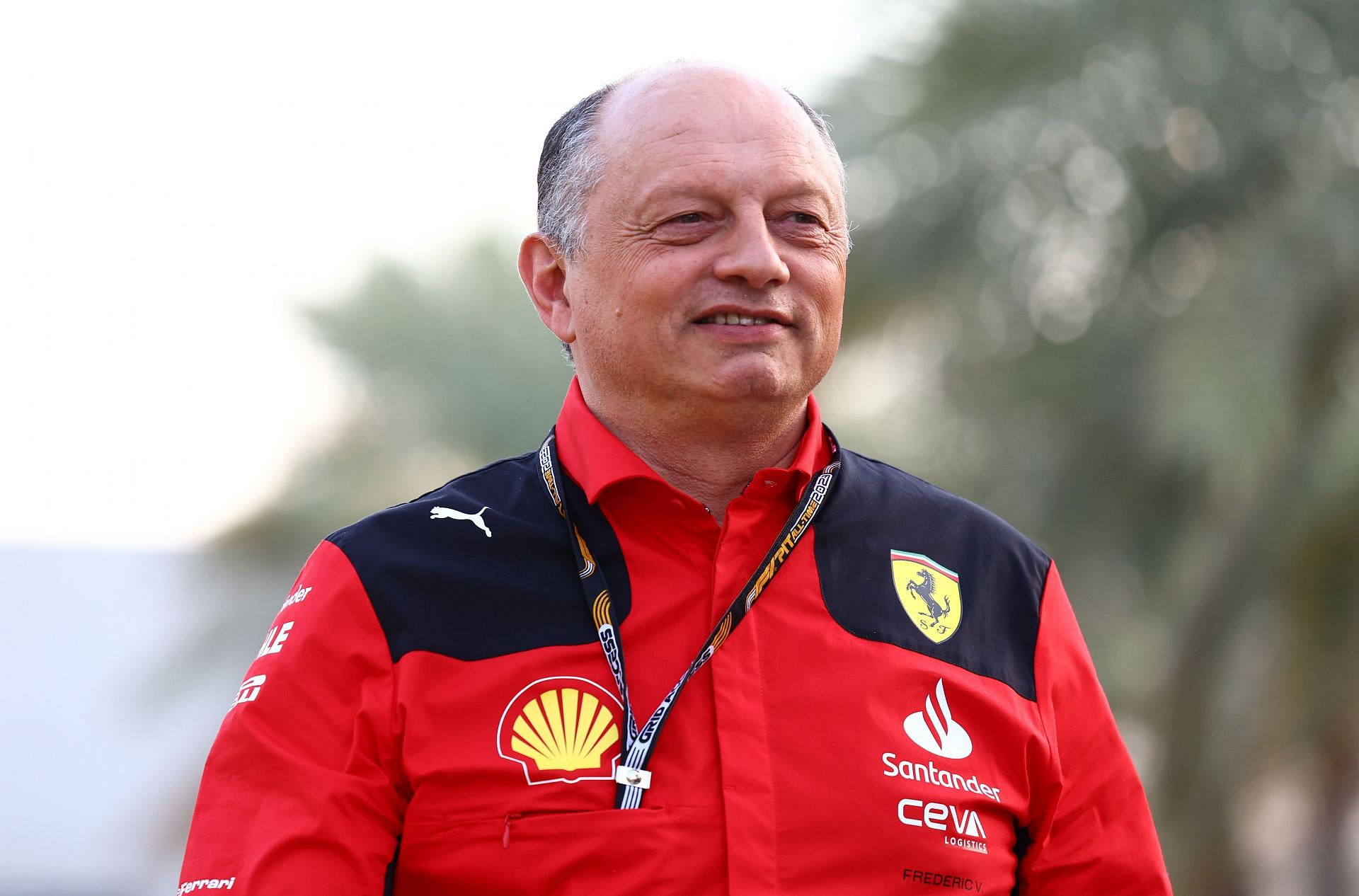 Ferrari team principal Fred Vasseur addresses a possible threat from ...