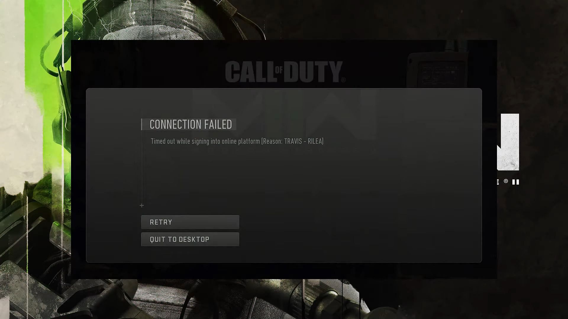 How to fix the Travis-Rilea error in Call of Duty: Modern Warfare 2