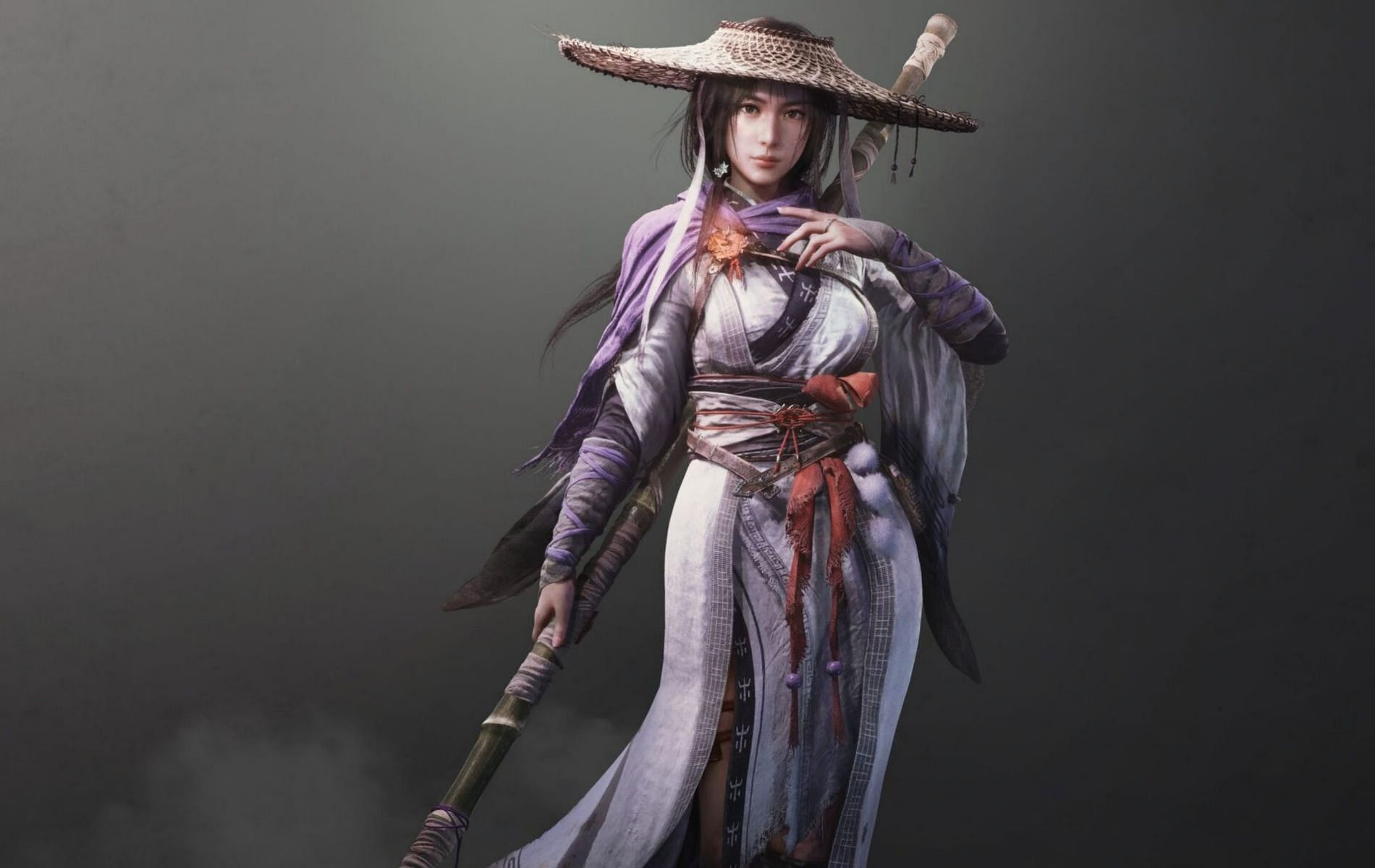 You can face off against Hong Jing in The Scarlet Crystal side mission in Wo Long: Fallen Dynasty (Image via Koei Tecmo)