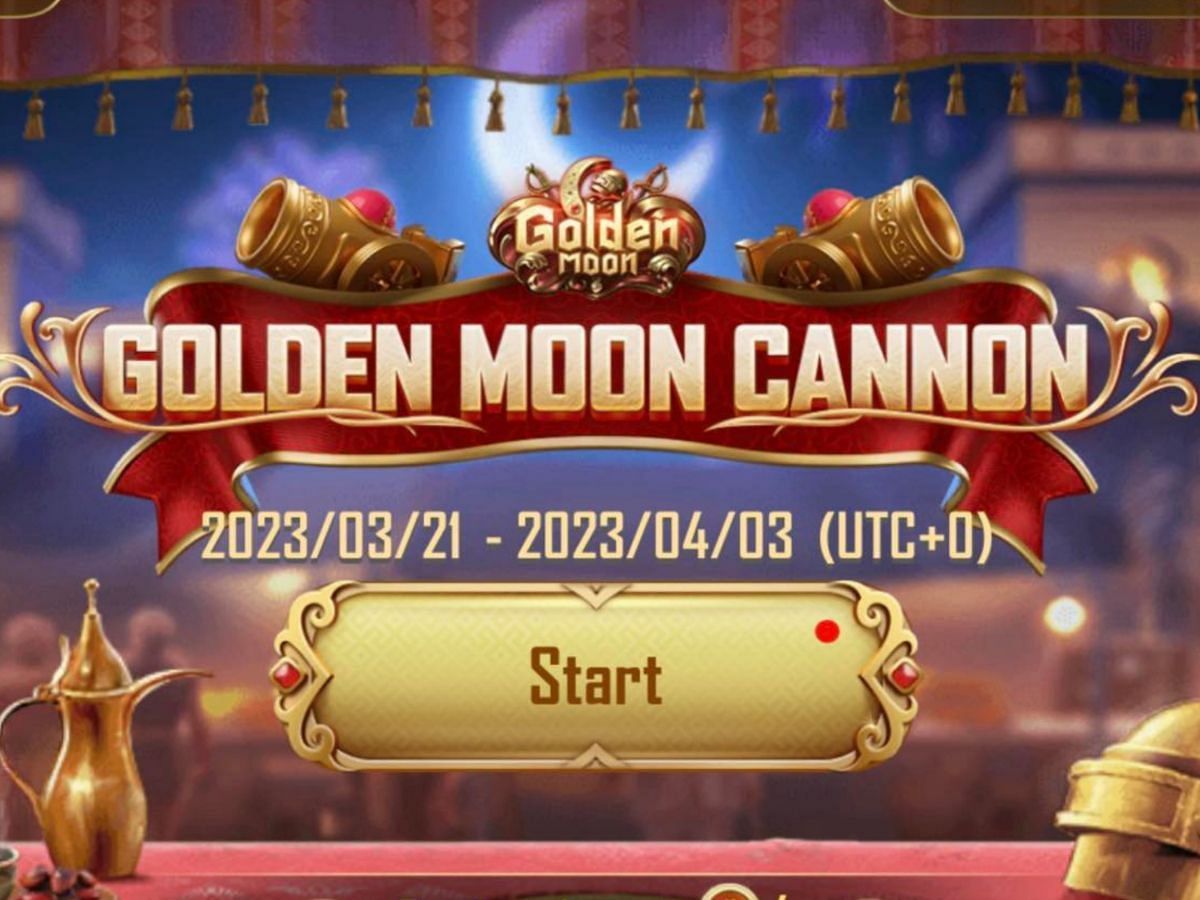 A new Golden Moon Cannon event has appeared in PUBG Mobile (Image via Sportskeeda) 