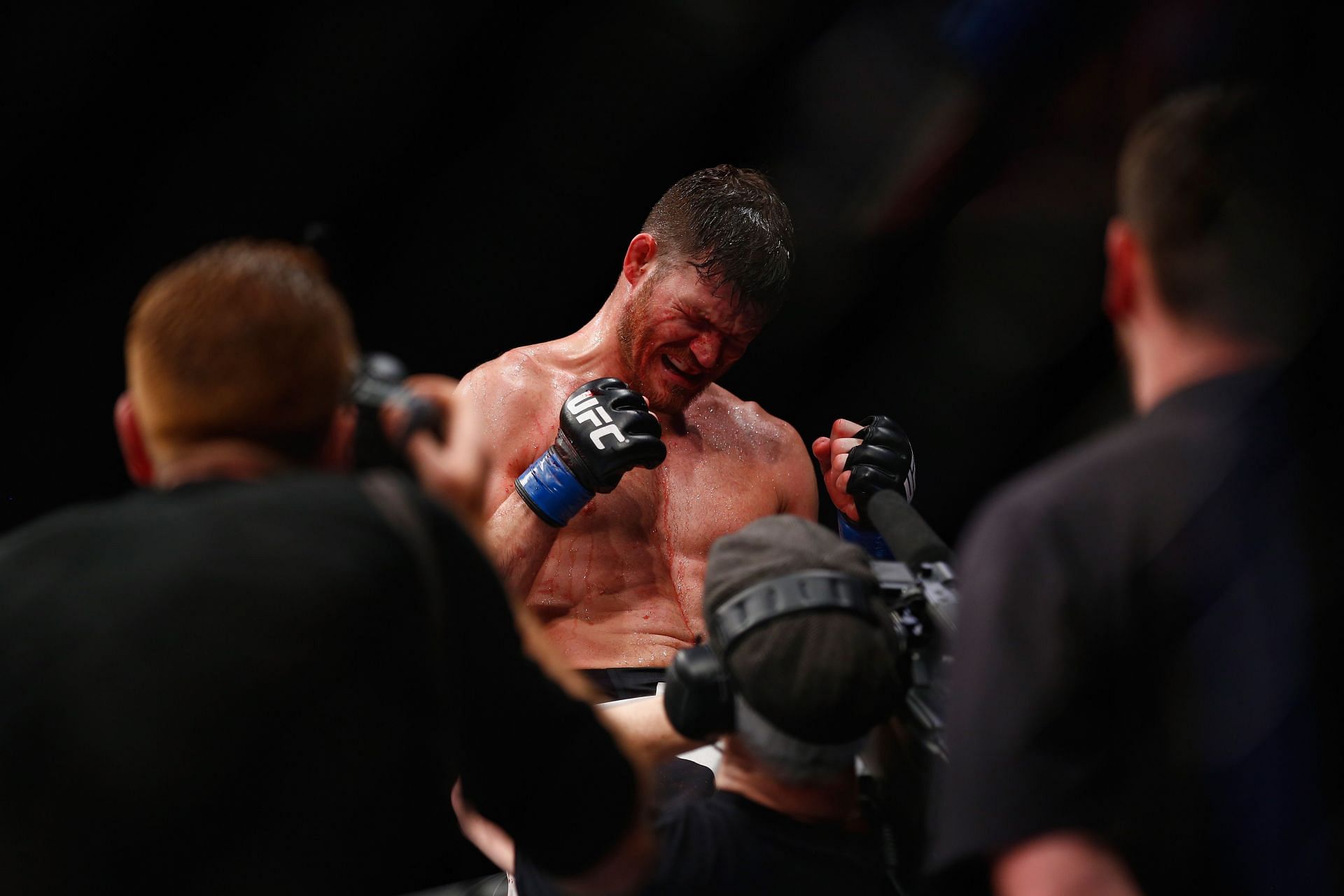 Michael Bisping went through hell to beat Anderson Silva in a classic in 2016