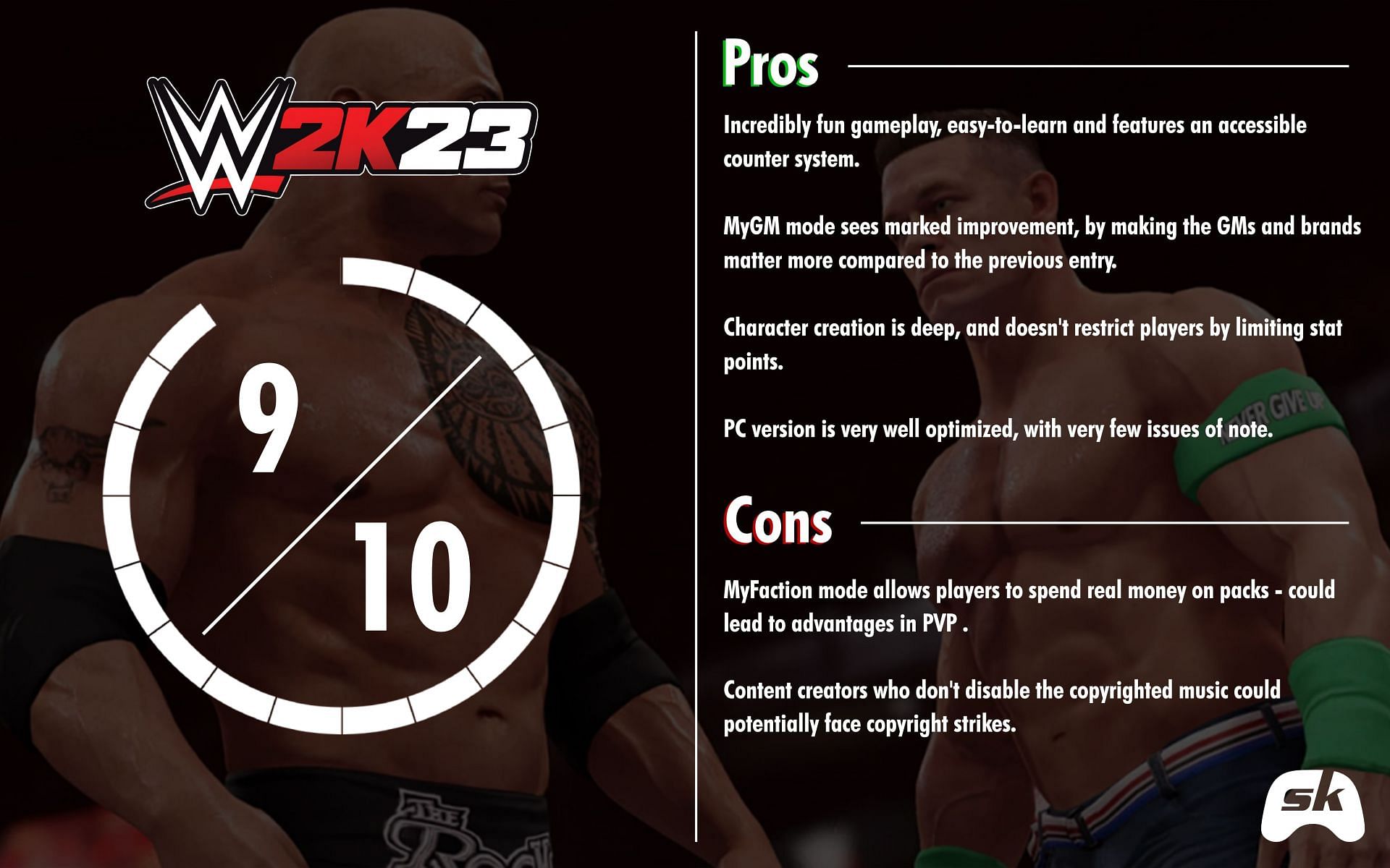 If you enjoyed WWE 2K22, then WWE 2K23 builds upon that in many ways (Image via Sportskeeda)