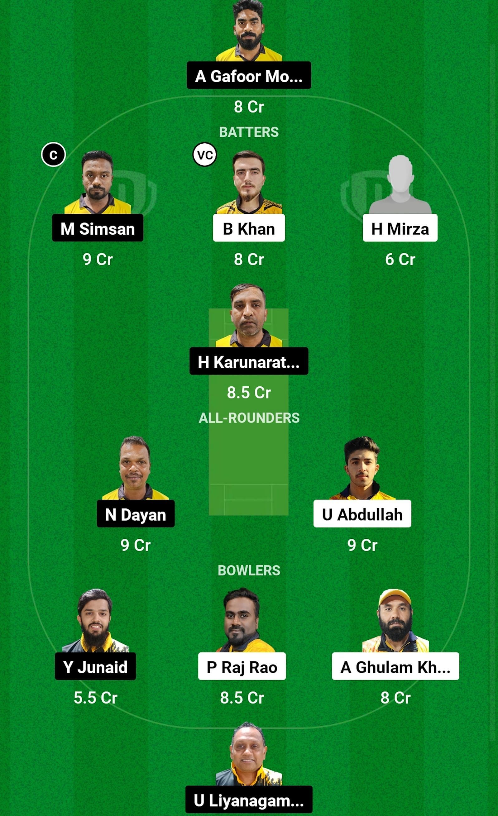 ETF vs YSS Dream11 Prediction Team Today, Match 26, Grand League