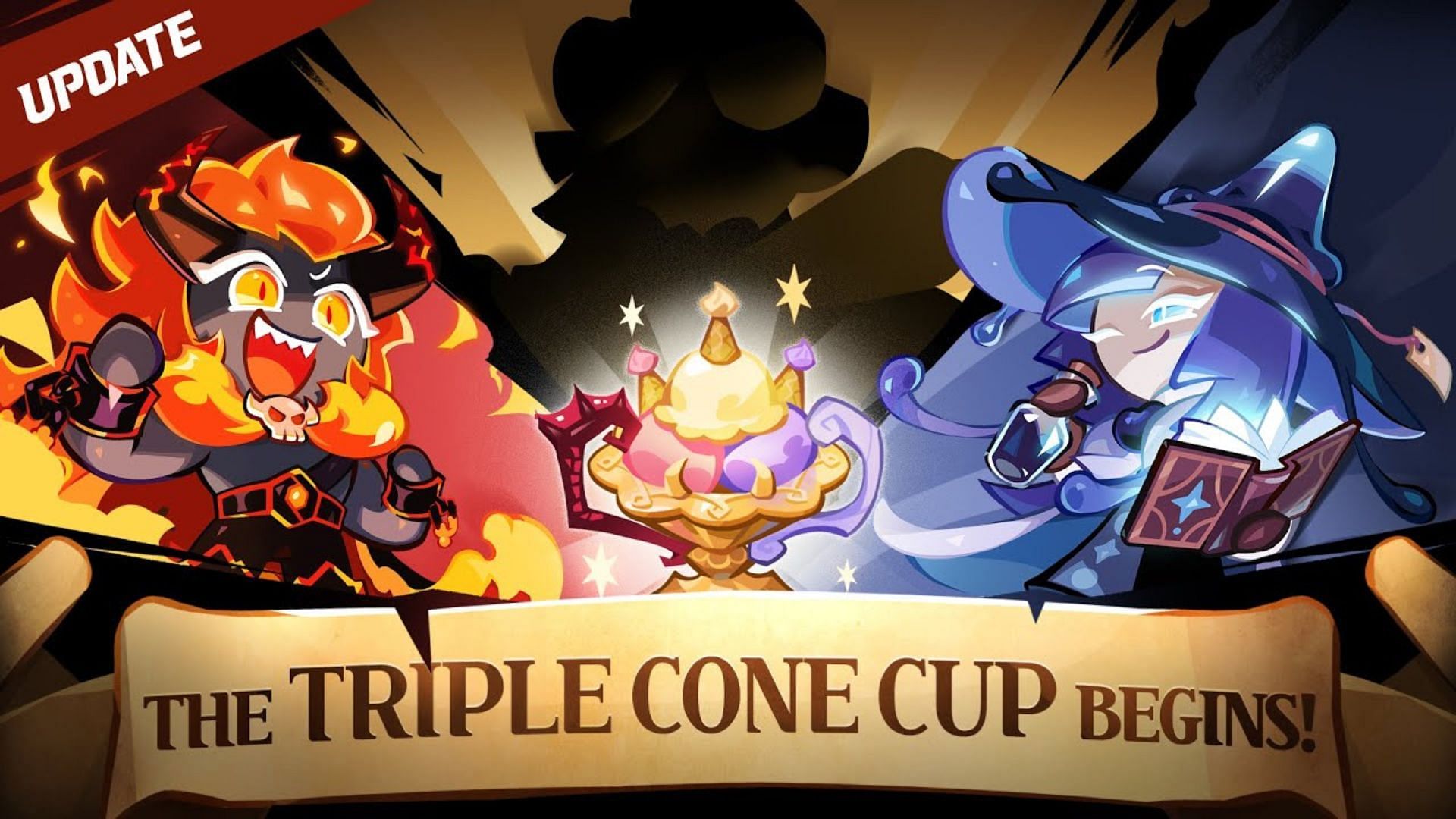 The Triple Cone Cup is based loosely on the Triwizard Tournament in Harry Potter (Image via CRKingdom/Twitter)