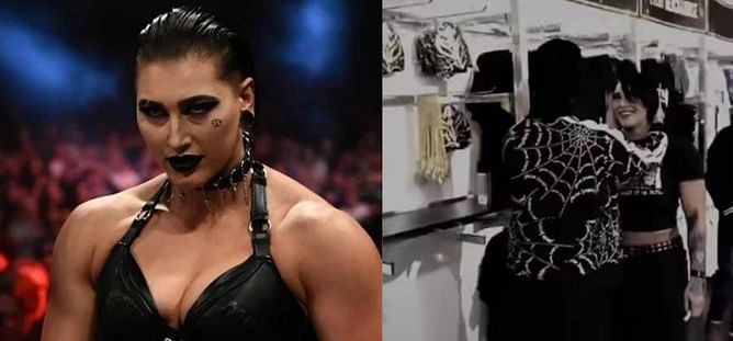 Rhea Ripley comments after Dominik Mysterio accidentally hit her while invading WrestleMania Superstore