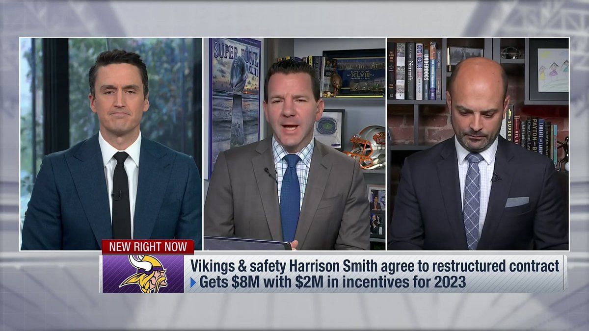 NFL on ESPN - The Minnesota Vikings and Harrison Smith agreed to terms on a  new contract that will keep him with the team for the 2023 season, a source  told Kevin