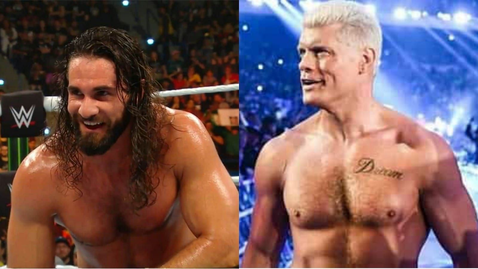 Seth Rollins (left) and Cody Rhodes (right)