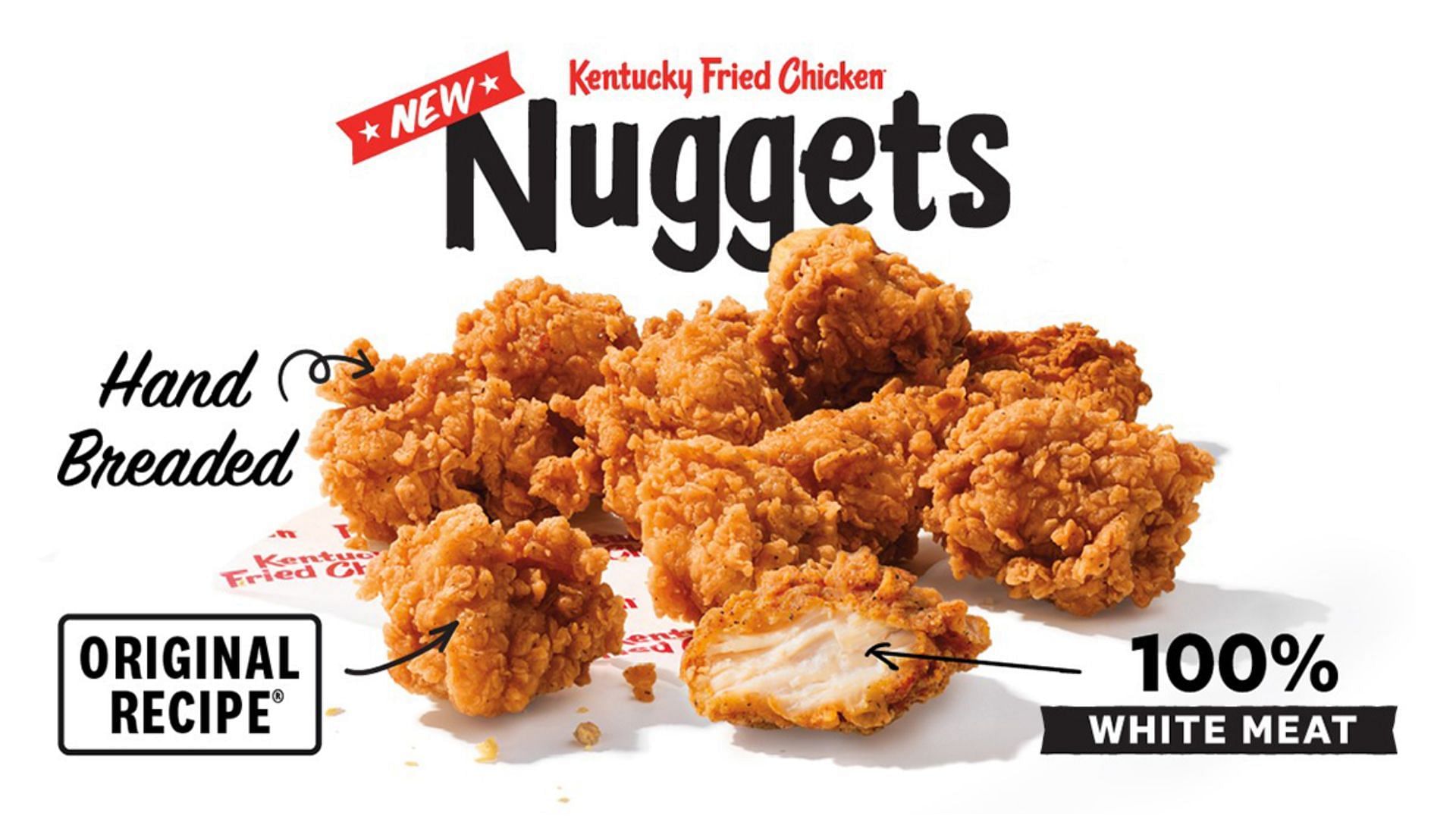KFC introduces new Kentucky Fried Chicken Nuggets to its permanent U.S. menu (Image via KFC)