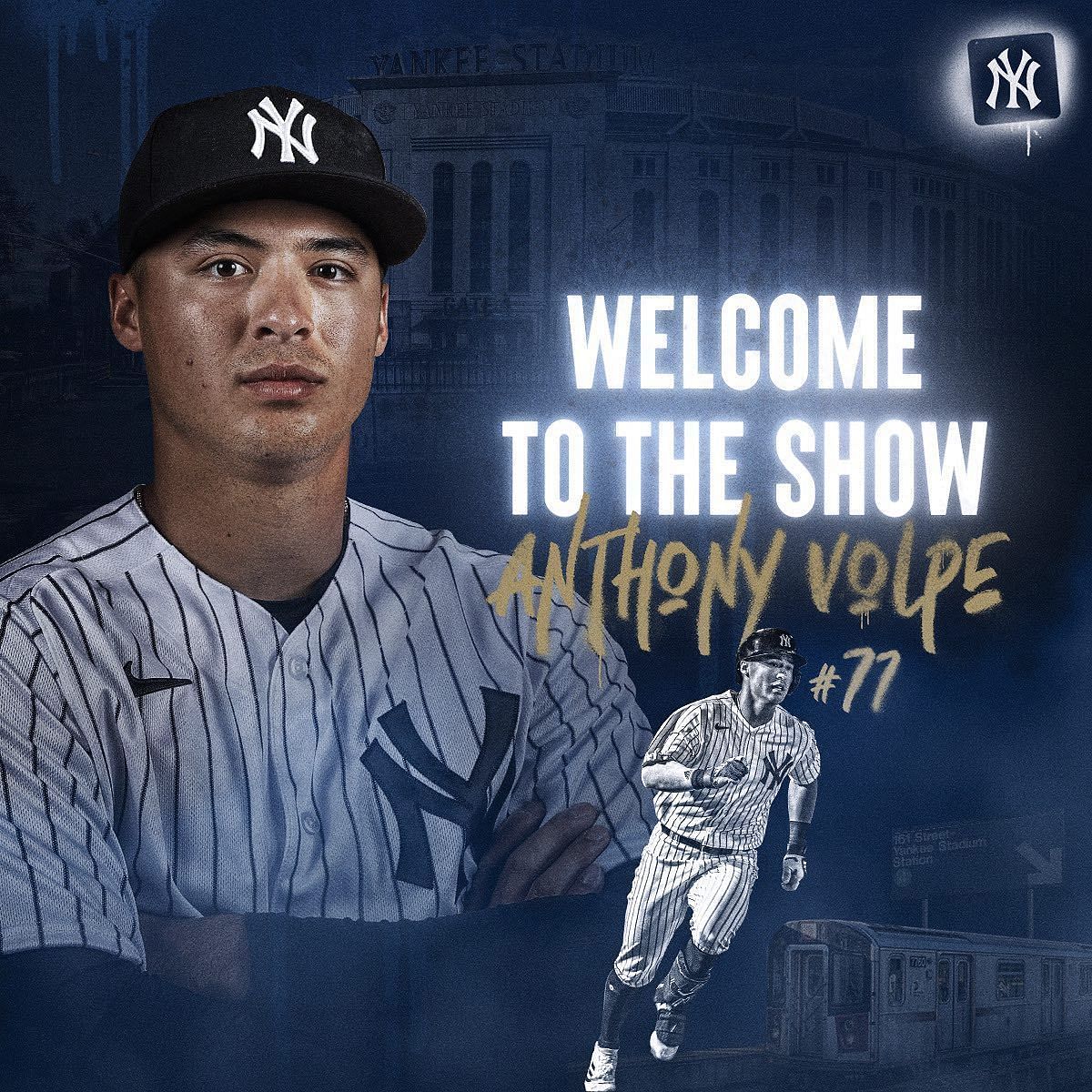 T yankees mlb jersey 9forty strapback he path to the Yankees for Anthony  Volpe in 2022