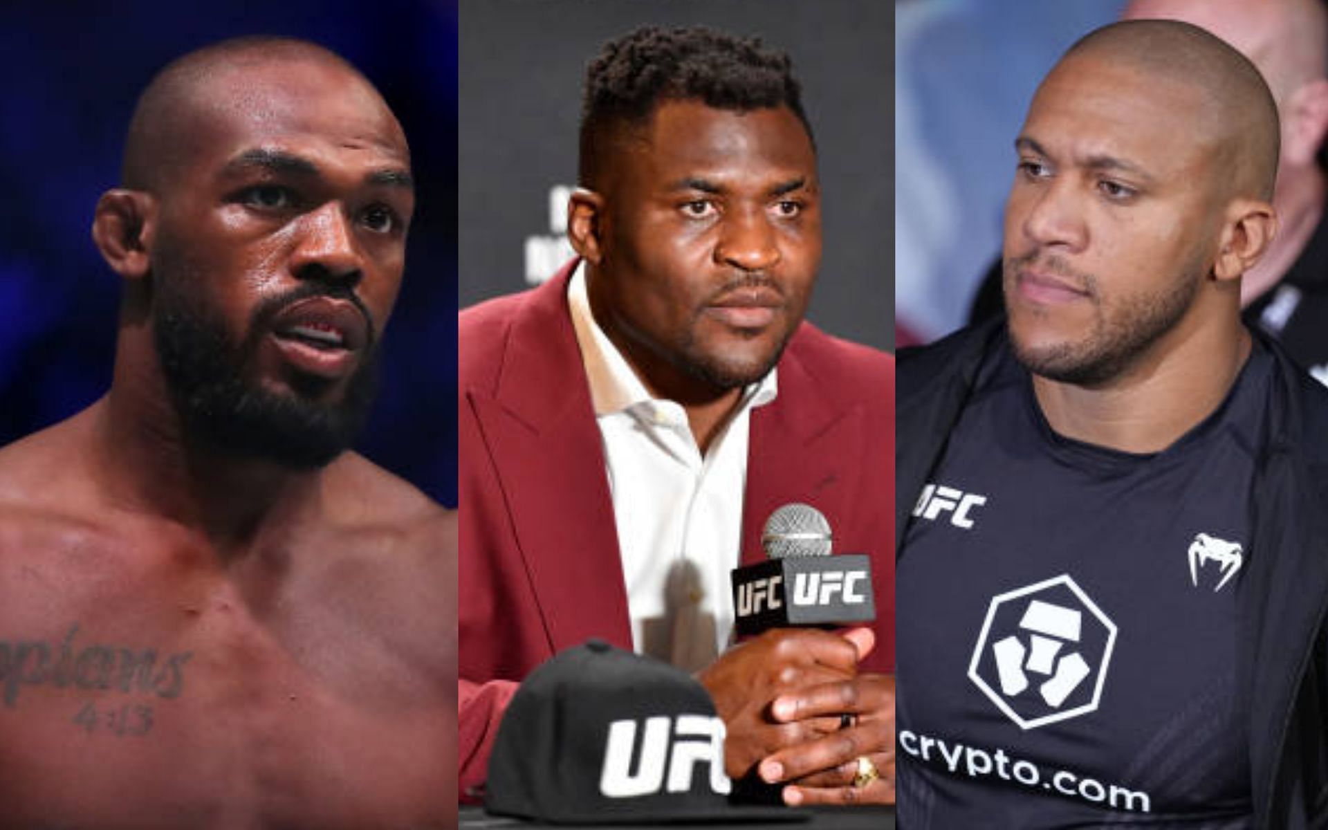 Francis Ngannou shares final Jon Jones vs. Ciryl Gane prediction