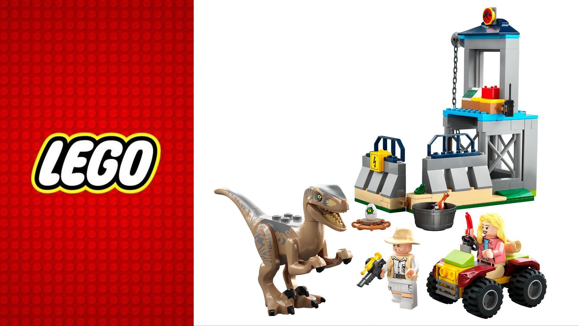 Lego introduces five new playsets for the 30th anniversary of the original Jurassic Park film (Image via Lego)