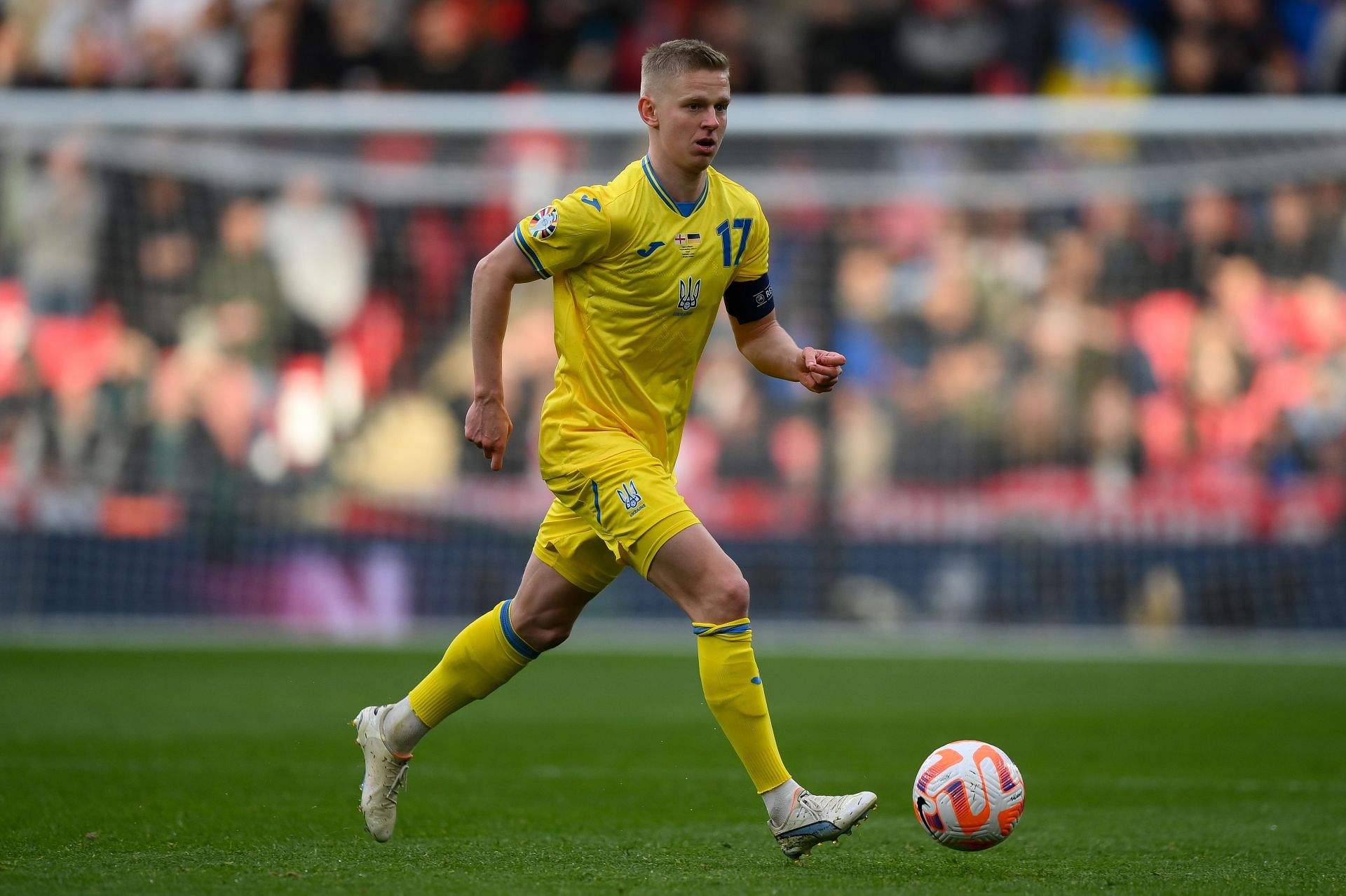 Oleksandr Zinchenko has hit the ground running at the Emirates this season..