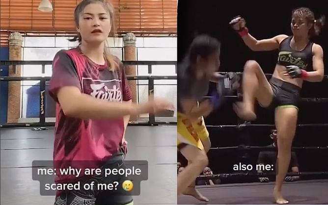 WATCH: Stamp Fairtex shows how she can be both charming and ferocious