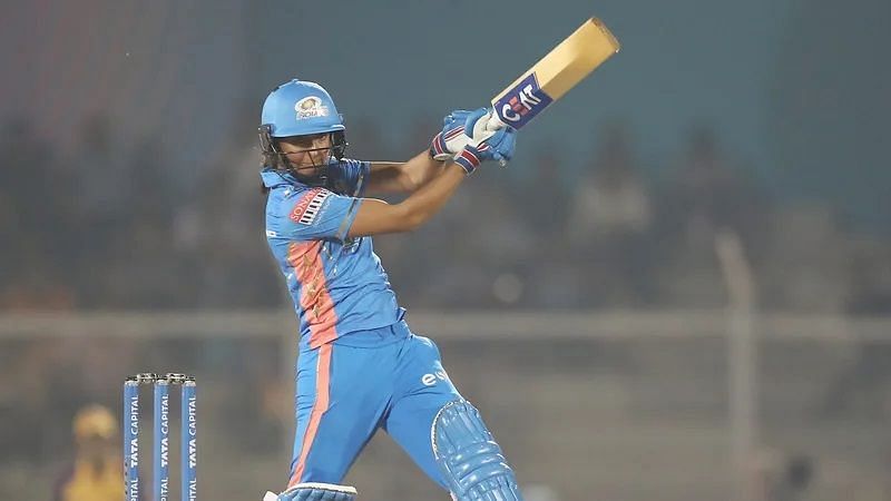 Harmanpreet Kaur scored her third half-century in WPL 2023. [P/C: wplt20.com]