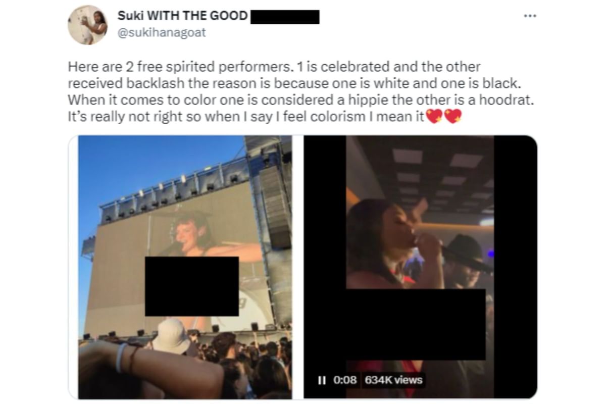 Sukihana: "I feel colorism" - Sukihana topless performance controversy