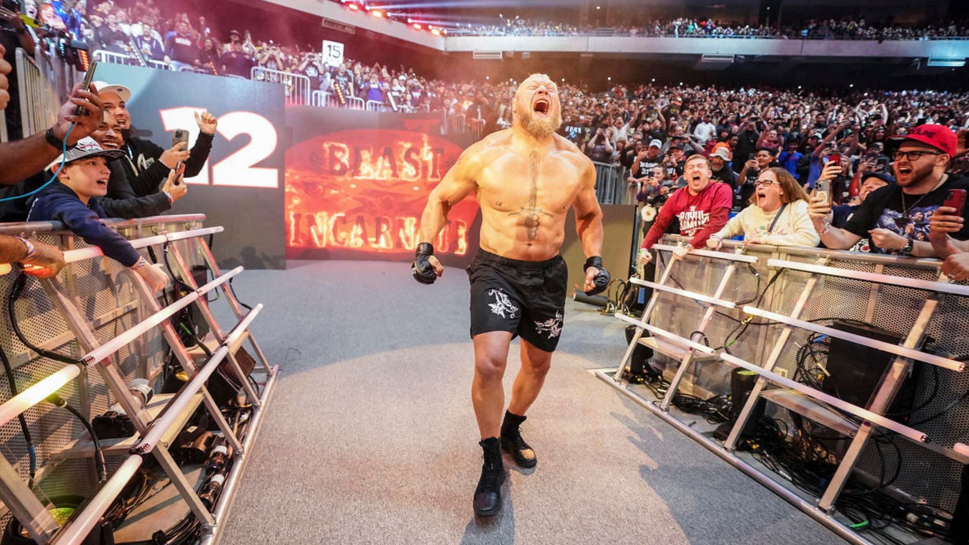 Brock Lesnar at WWE Royal Rumble 2023!