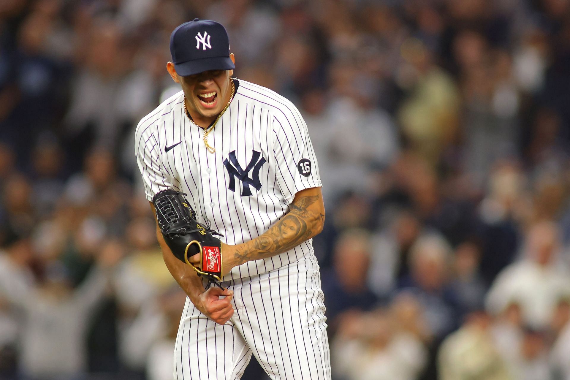 New York Yankees pitcher Jonathan Loaisiga: We want that