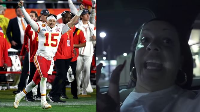 Fresh footage of Chiefs WR’s mom's Super Bowl wish with Patrick Mahomes goes viral