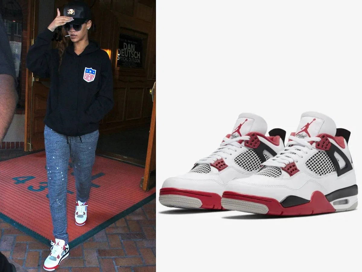 Celebs wearing jordan 4