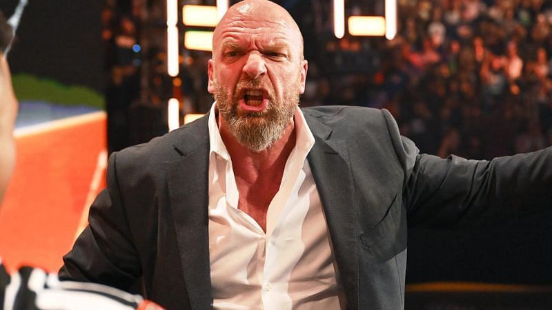 triple h la knight wrestlemania