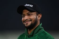 "England didn't have many batters after losing three or four wickets" - Shakib Al Hasan after Bangladesh's 3-0 series win