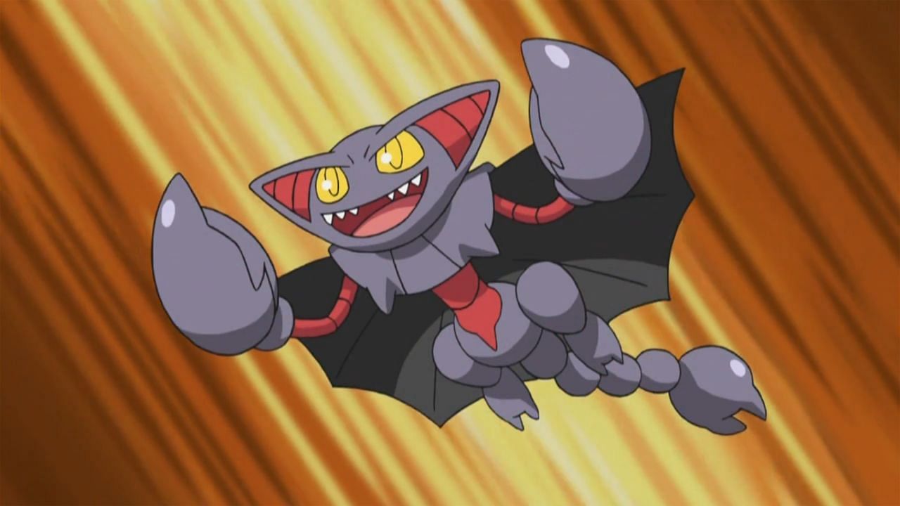Gliscor as it appears in the anime (Image via The Pokemon Company)