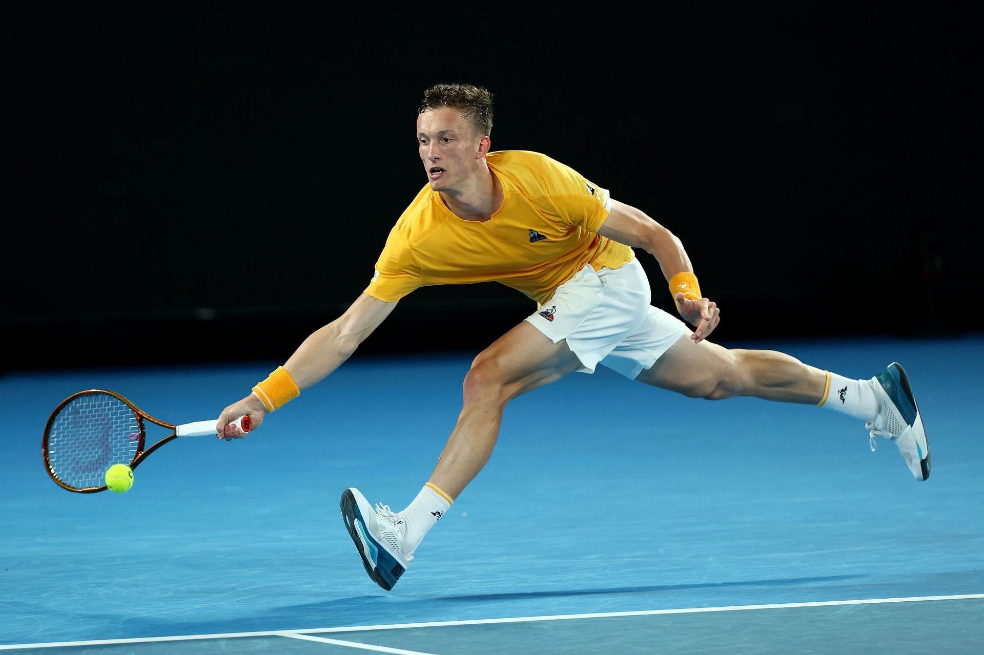 Jiri Lehecka at the 2023 Australian Open.