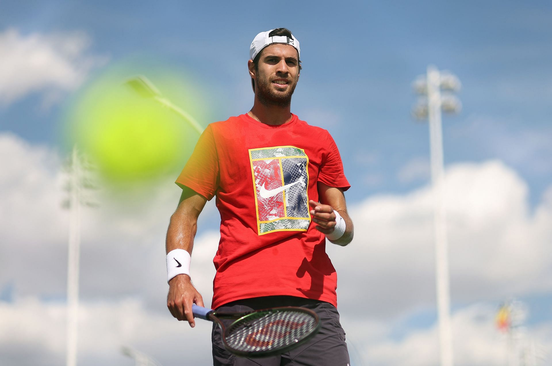 Khachanov is into the Miami fourth round for the first time.