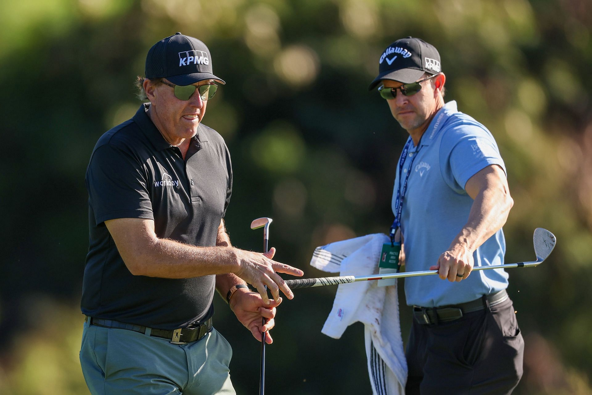 Tim and Phil Mickelson