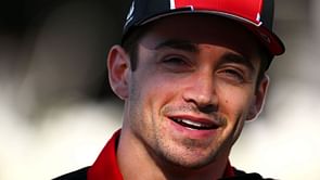 How did Charles Leclerc grow his Instagram audience by 64% in one year?