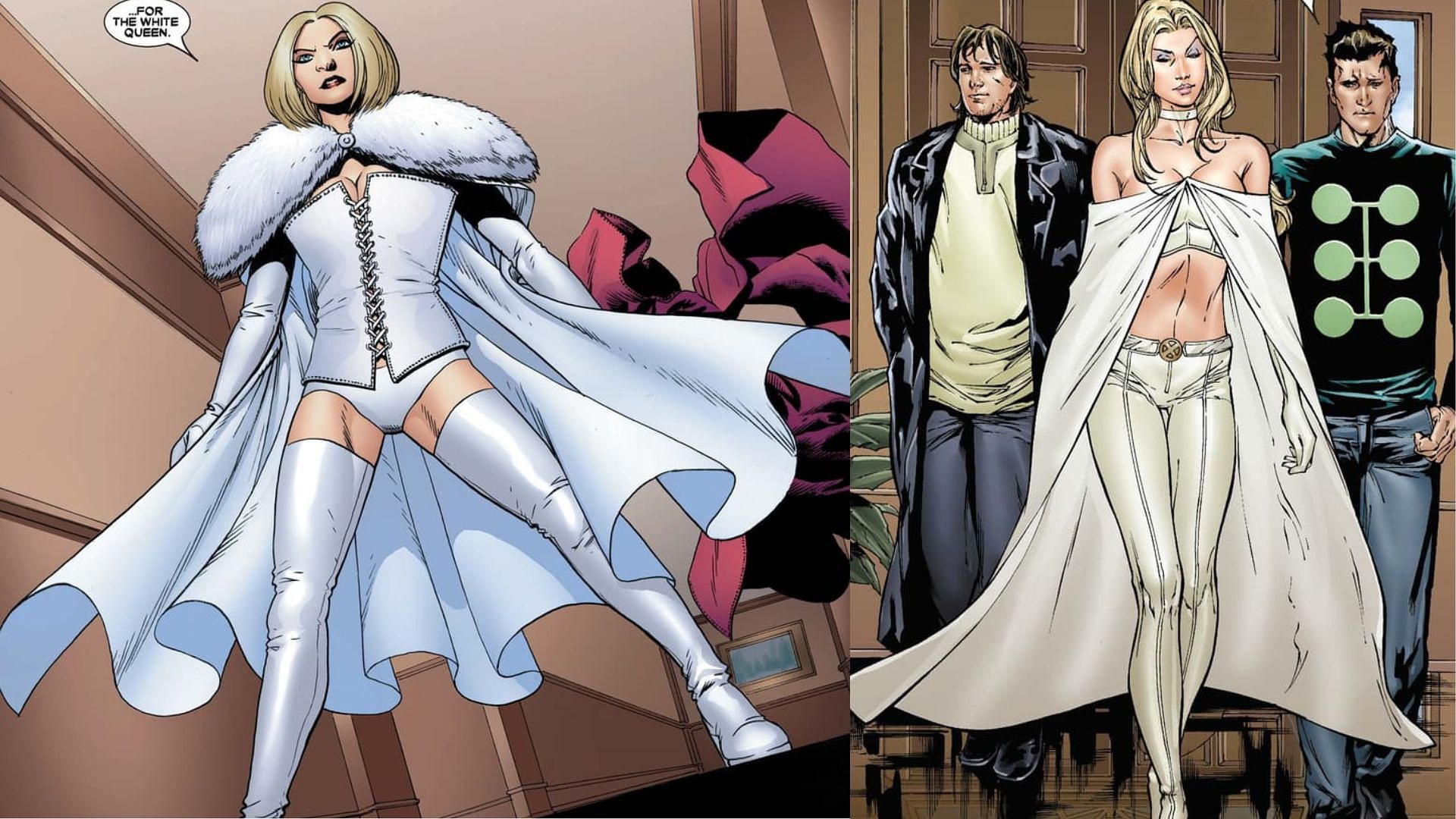The greatest strength of Emma Frost is reading and influencing minds (Image via Marvel)