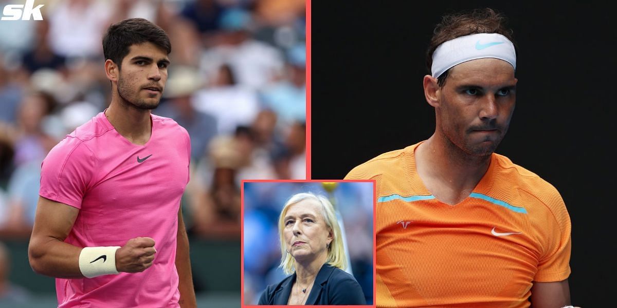 Martina Navratilova claimed Carlos Alcaraz would influence tennis players, both men and double