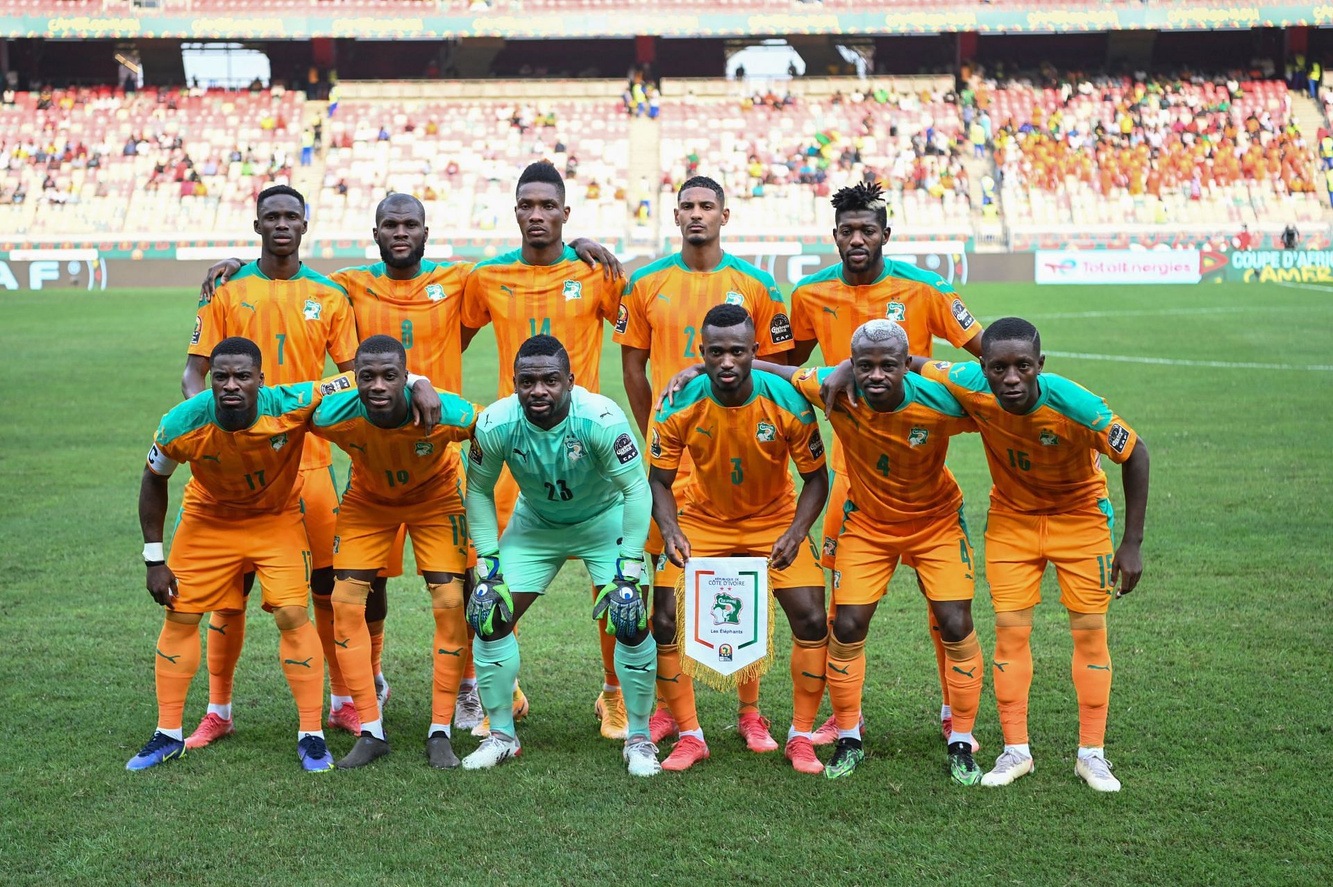 Ivory Coast have a 100% record against Comoros 