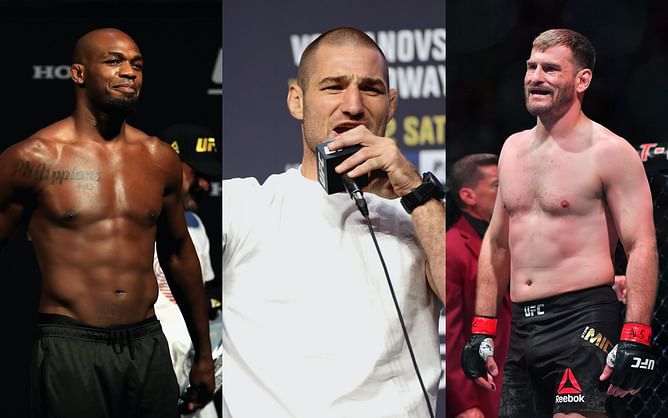 Sean Strickland offers to be Stipe Miocic's "punching bag" for the Jon Jones fight camp