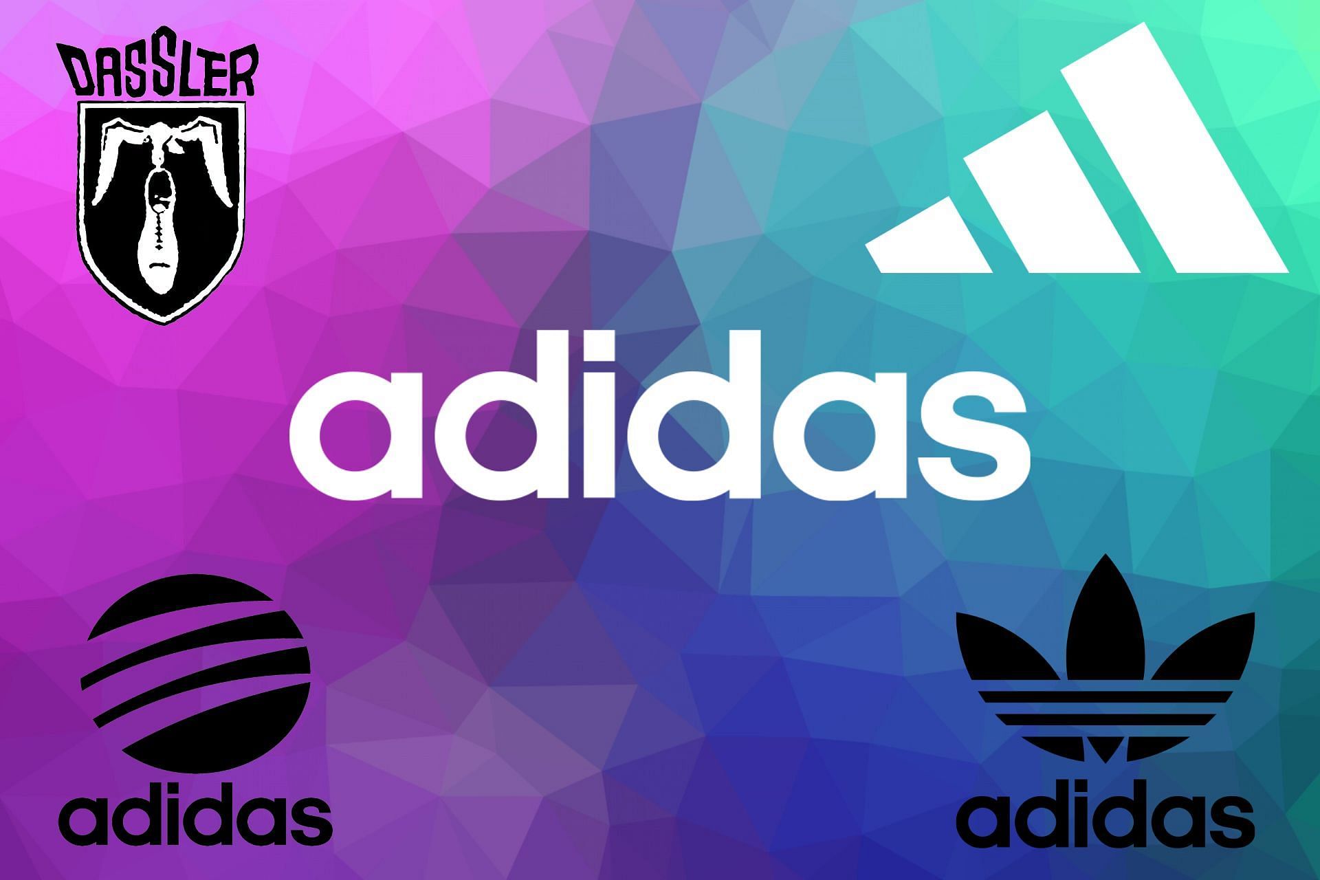 Different Adidas logos (Image via Sportskeeda)