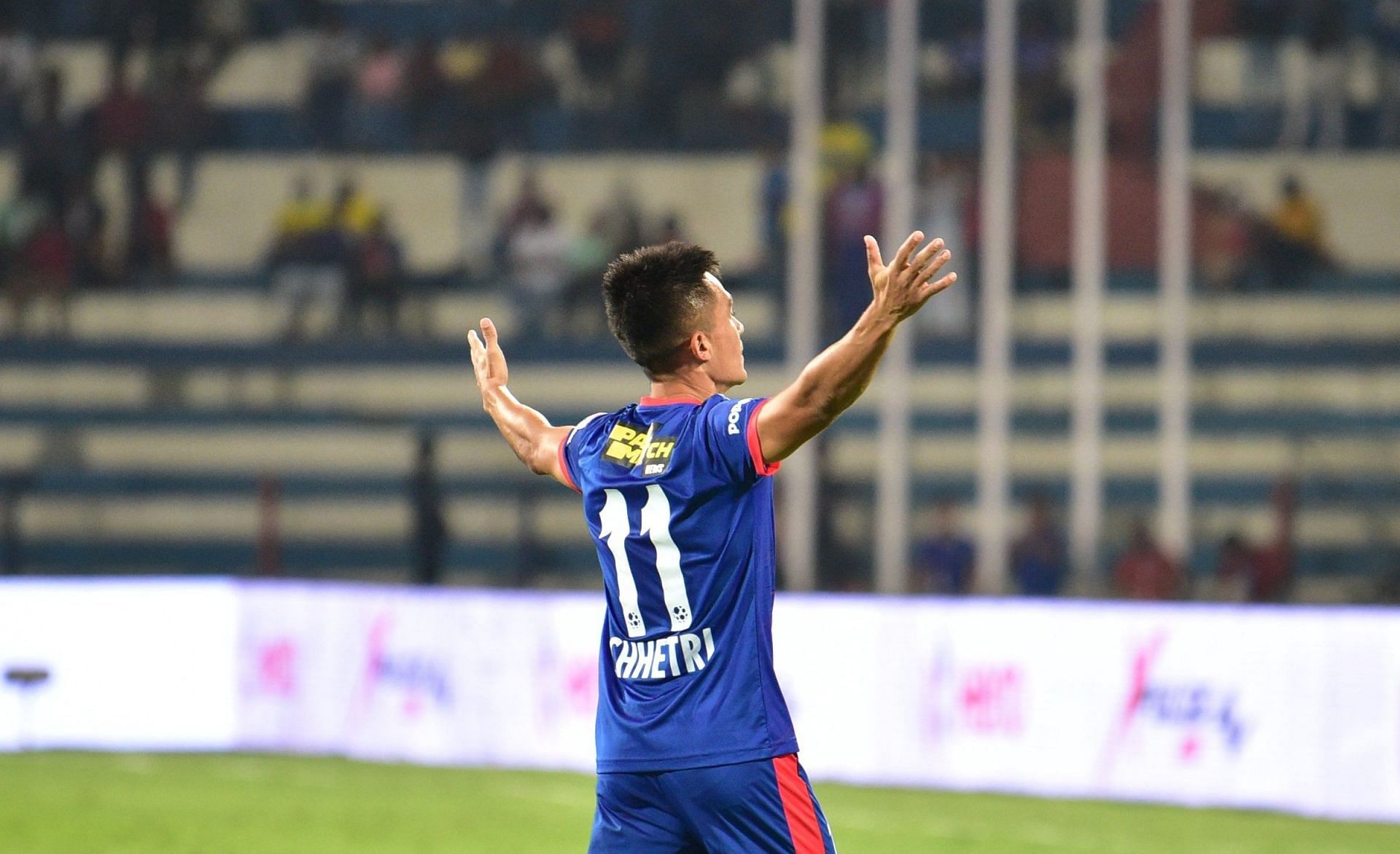 Sunil Chhetri scored a controversial free-kick against Kerala Blasters FC during the ISL 2022-23 knockouts.