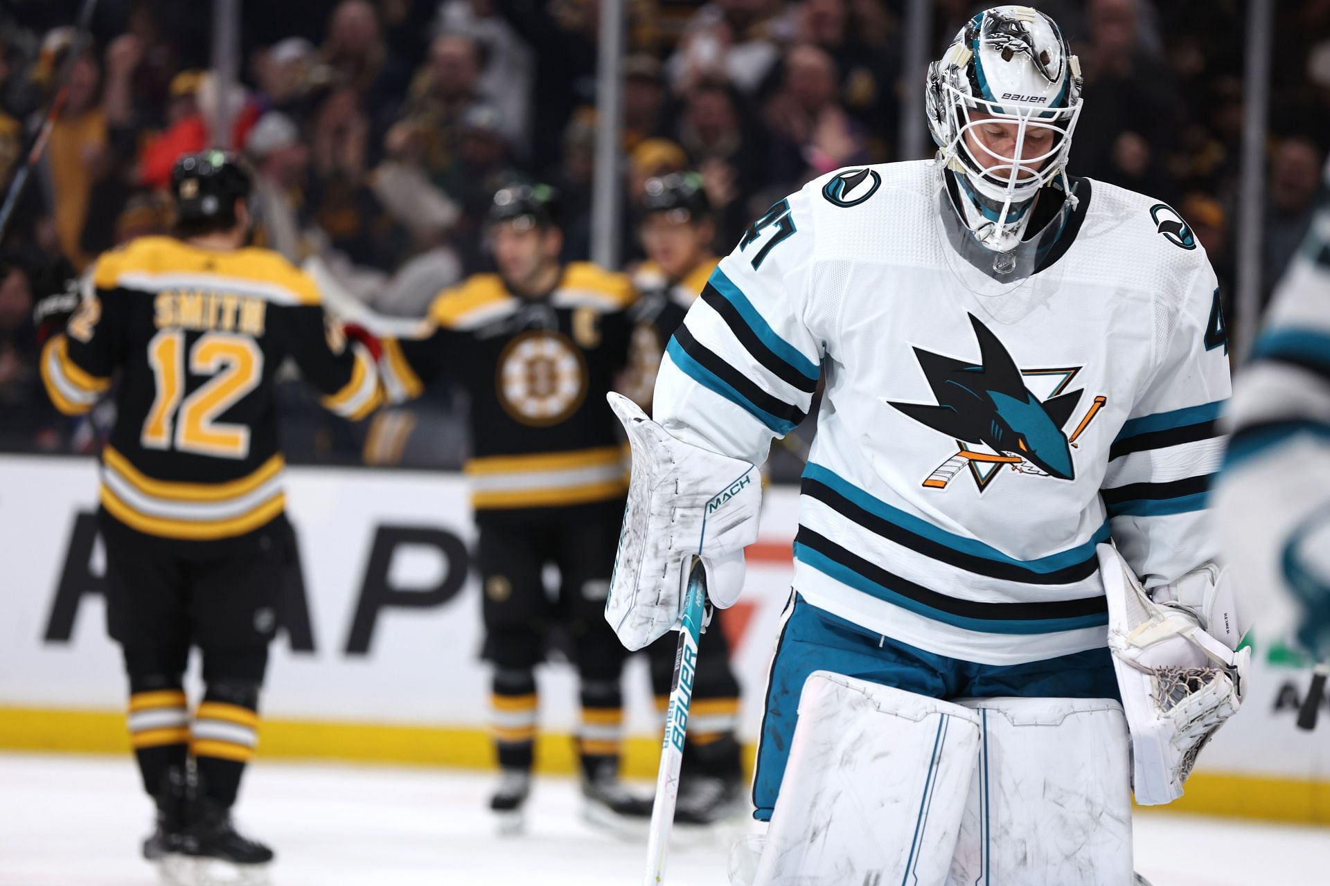 San Jose Sharks v Boston Bruins