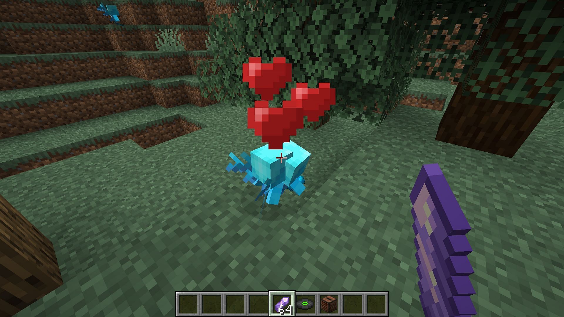 Allays duplicate with the help of amethyst shards from Minecraft 1.19 (Image via Mojang)