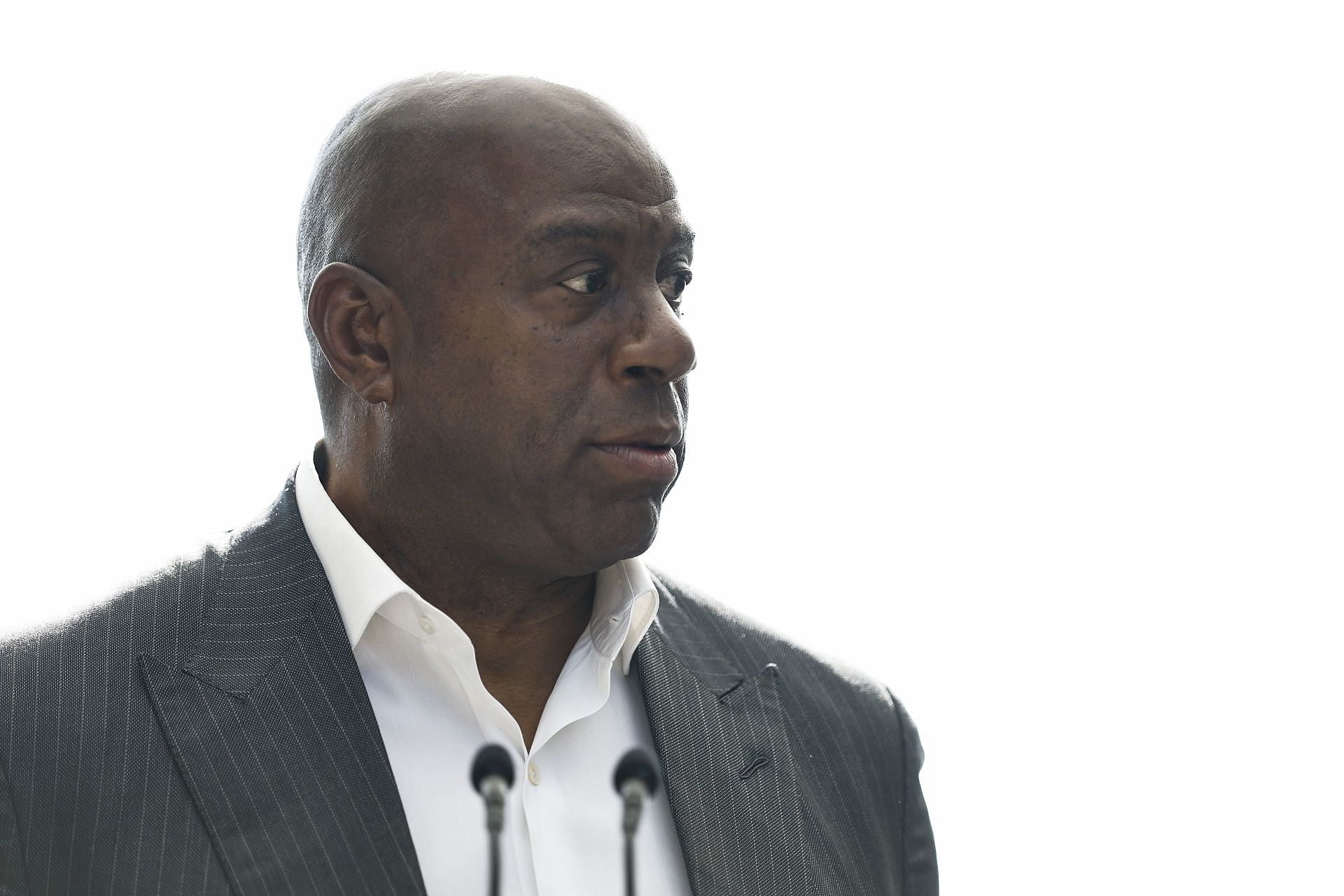 Magic Johnson becoming part-owner of Washington Commanders, sounds