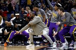 "Let’s Gooooooooooooooo!!!!" - LeBron James is hyped as LA Lakers jump to 8th seed after monster win over Thunder