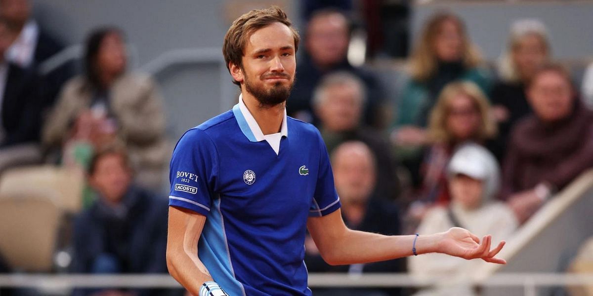 Daniil Medvedev was furious with the court conditions during his Indian Wells third-round match.