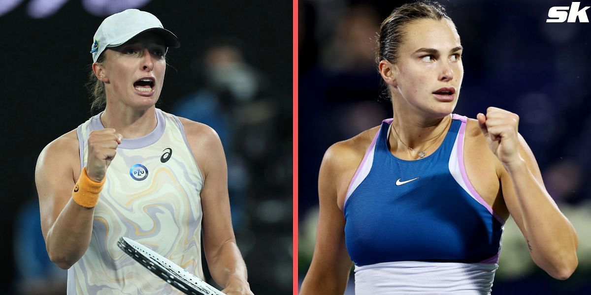 Iga Swiatek and Aryna Sabalenka are the top two seeds at the 2023 BNP Paribas Open