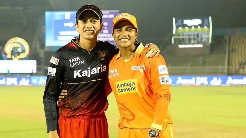 The Royal Challengers Bangalore lost to the Gujarat Giants in the first match between the two sides. [P/C: wplt20.com]